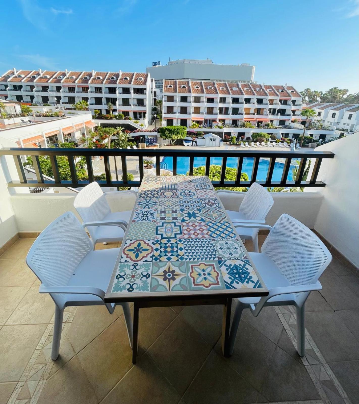 Duplex Michelle Parque Santiago I En Playa De Las Americas Ngoại thất bức ảnh